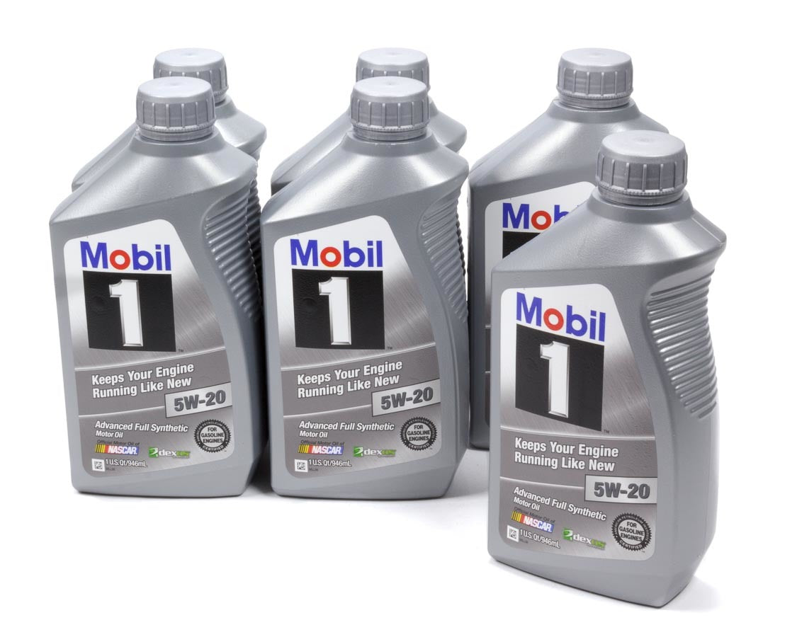 MOBIL 15w20 Synthetic Oil 6x1 Qt Dexos MOBIL 1