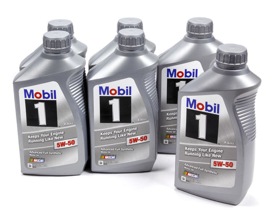 MOBIL 15w50 Synthetic Oil Case 6x1 Qt. FS X2 MOBIL 1