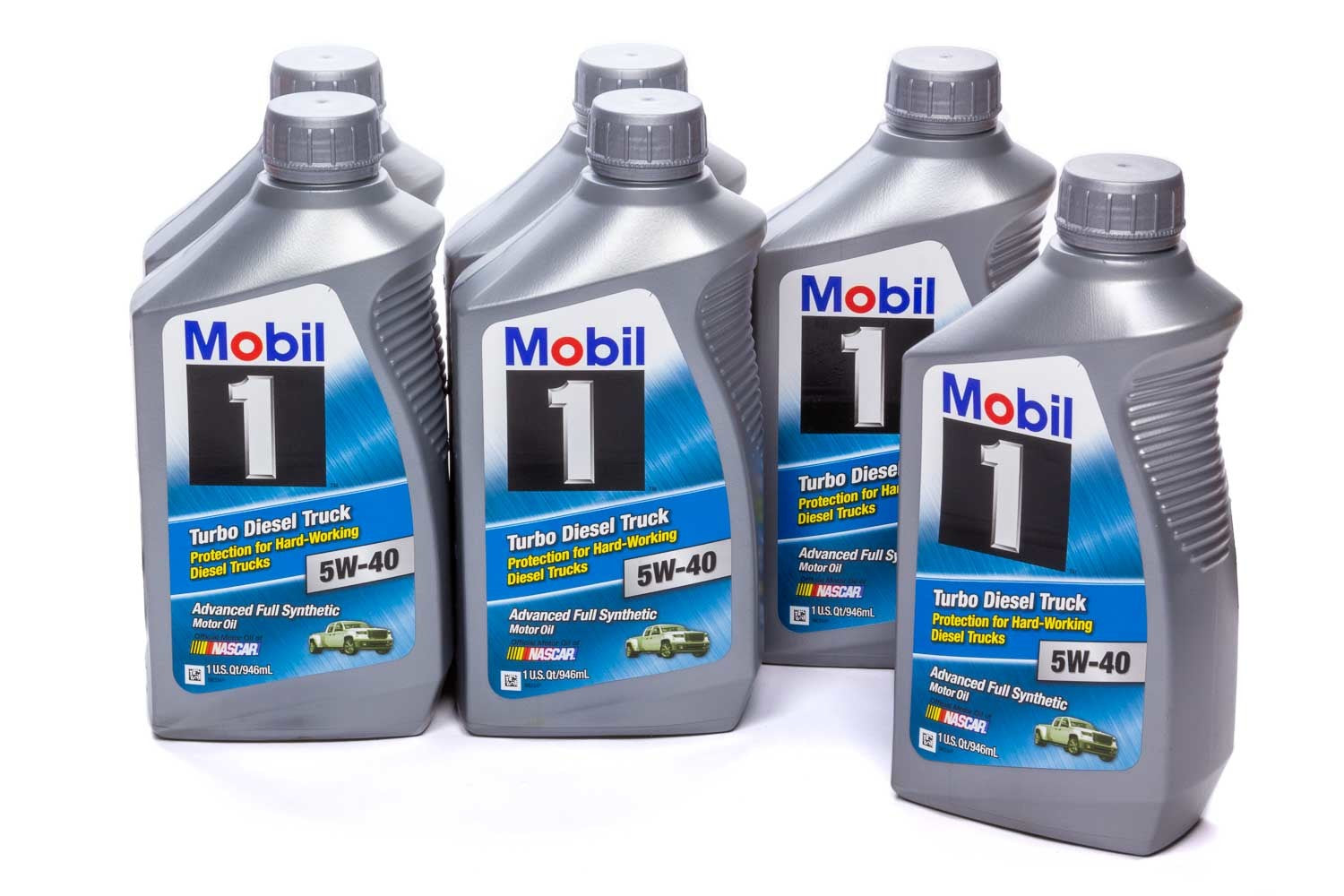 MOBIL 15w40 Turbo Diesel Oil Case 6x1 Qt Bottles MOBIL 1