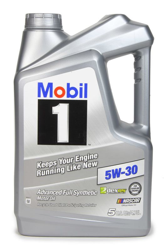 MOBIL 15w30 Synthetic Oil 5 Qt. Bottle Dexos MOBIL 1