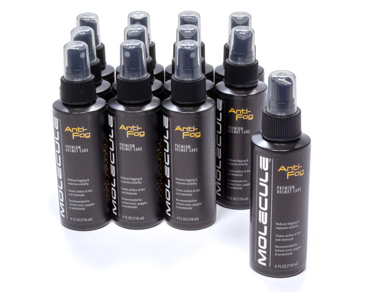 MOLECULE Helmet Anti-Fog 4oz Spray Case of 12 MOLECULE