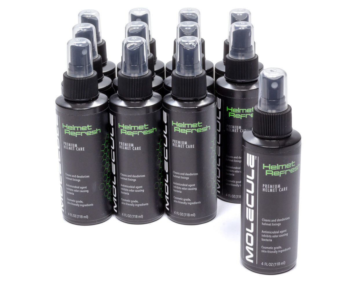 MOLECULE Helmet Fabric Refresher 4oz Spray Case of 12 MOLECULE