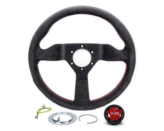 MOMO AUTOMOTIVE ACCESSORIES Monte Carlo 320 Steering Wheel Leather Red Stitch MOMO AUTOMOTIVE ACCESSORIES