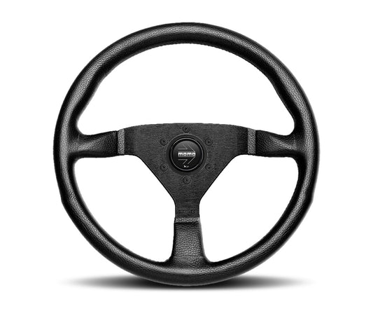 MOMO AUTOMOTIVE ACCESSORIES Monte Carlo 350 Steering Wheel Leather Black MOMO AUTOMOTIVE ACCESSORIES