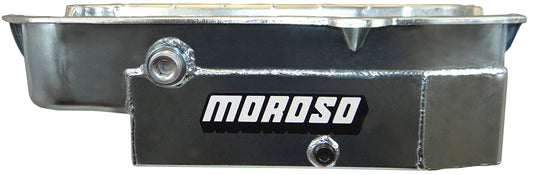 MOROSO SBC 8qt CT Oil Pan - LH Dipstick MOROSO