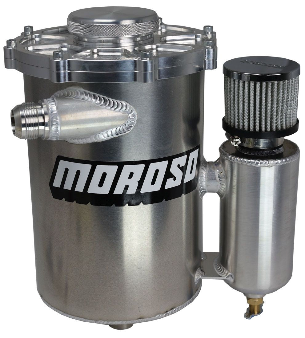 MOROSO Dry Sump Tank - 5qtrs 7in Diameter - 13in Tall MOROSO