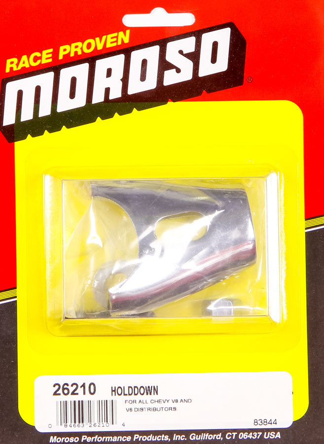 MOROSO Chrome Chevy Dist. Clamp MOROSO