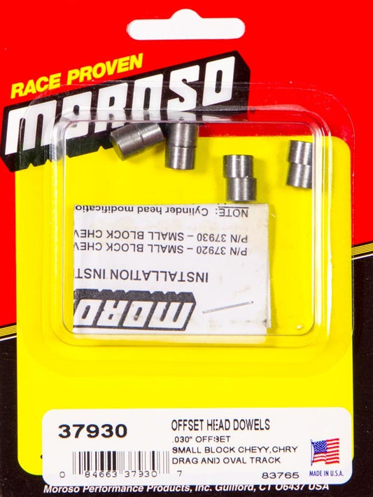 MOROSO Sbc Offset Head Dowels MOROSO