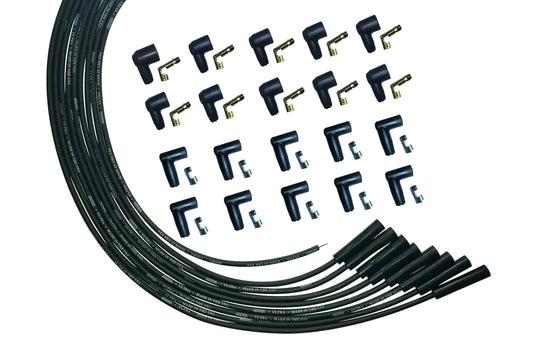 MOROSO Ultra Plug Wire Set Universal V8 Black MOROSO