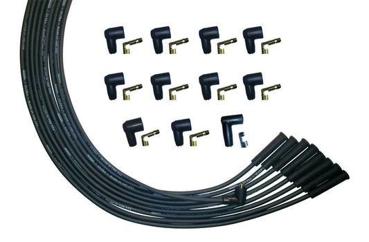 MOROSO Ultra Plug Wire Set Universal V8 Black MOROSO