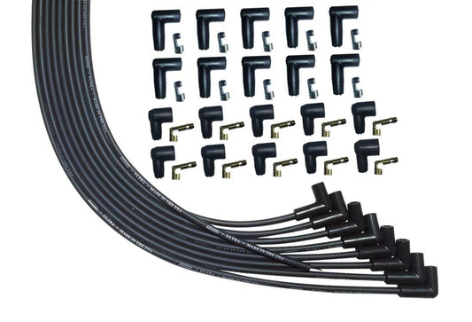 MOROSO Ultra Plug Wire Set Universal V8 Black MOROSO