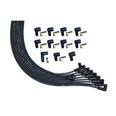 MOROSO Ultra Plug Wire Set Universal V8 Black MOROSO