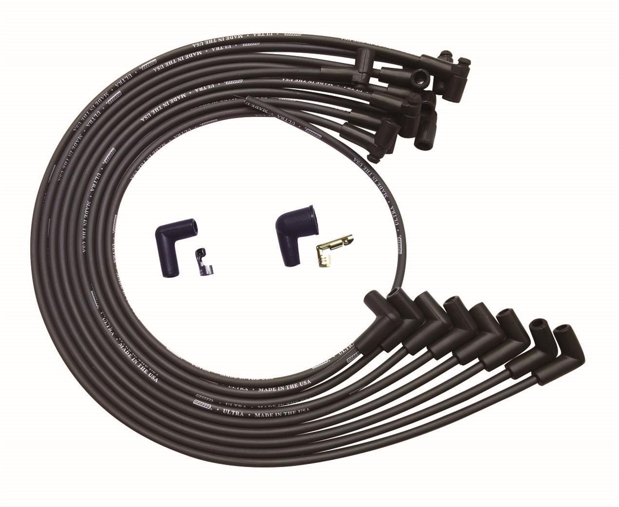 MOROSO Ultra Plug Wire Set BBC Under V/C Black MOROSO