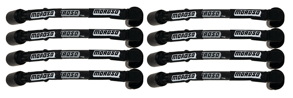 MOROSO Ultra Plug Wire Set GM LS 9.75 Long Black MOROSO