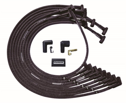 MOROSO Ultra Plug Wire Set BBC Under V/C Black MOROSO