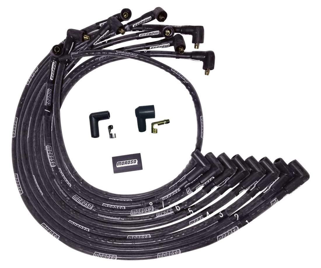 MOROSO Ultra Plug Wire Set BBC Under V/C Black MOROSO