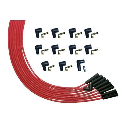 MOROSO Ultra Plug Wire Set Universal V8 Red MOROSO