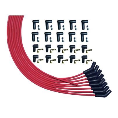 MOROSO Ultra Plug Wire Set Universal V8 Red MOROSO