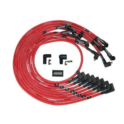 MOROSO Ultra Plug Wire Set SBC Under V/C Red MOROSO