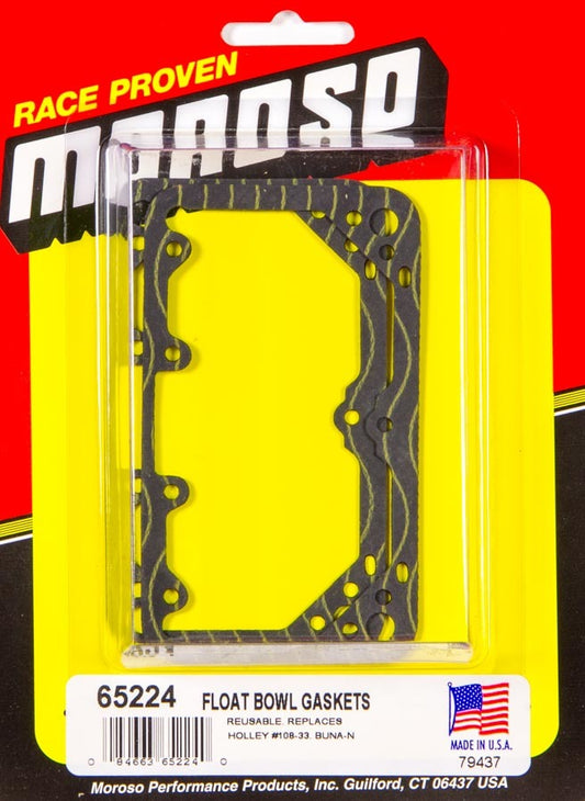 MOROSO Neoprene Holley Gaskets MOROSO