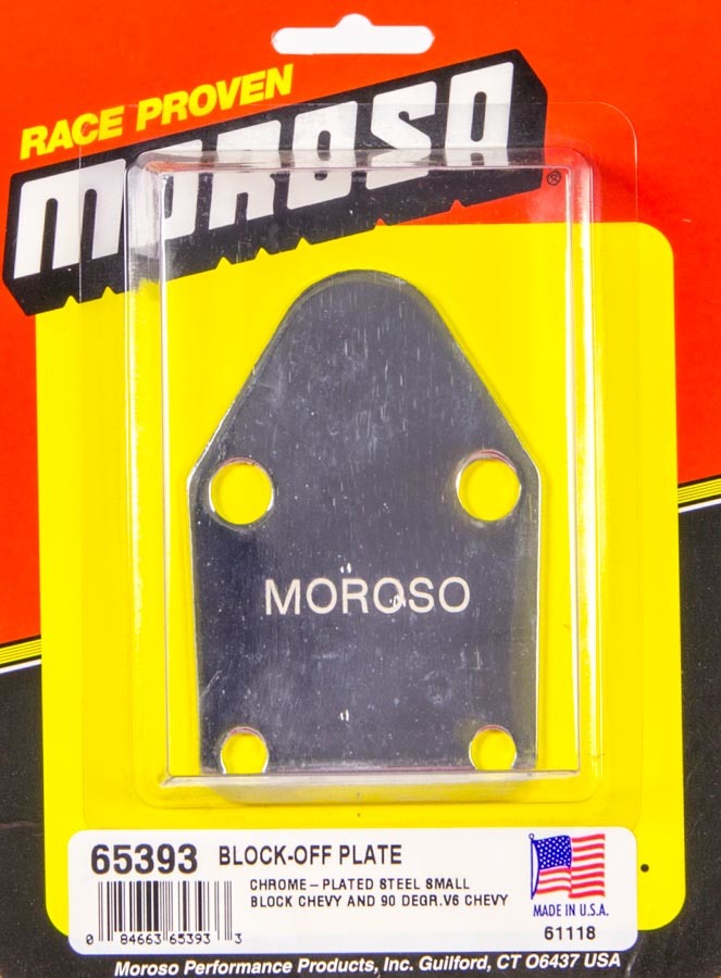 MOROSO SB Chevy F.P. Block-Off MOROSO