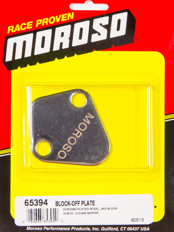 MOROSO Bb Chevy F.P. Block-Off MOROSO