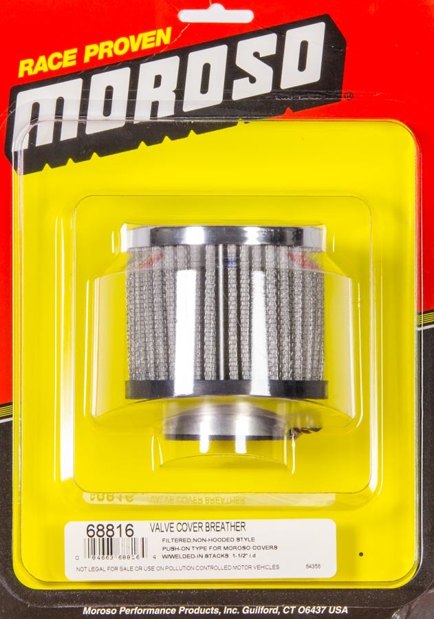 MOROSO Chrome V. Cvr Breathers MOROSO