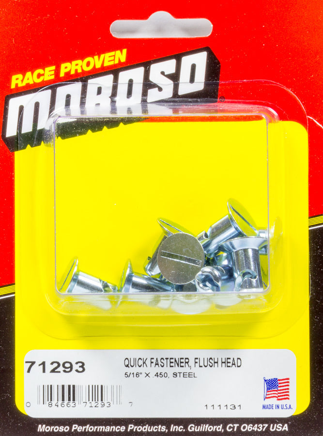 Flush Head Quick Fastener 5/16 x .450 MOROSO