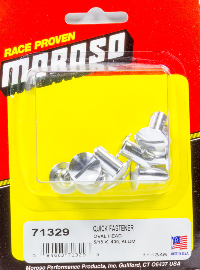 MOROSO Oval Head Quick Fastener 5/16 x .400 MOROSO