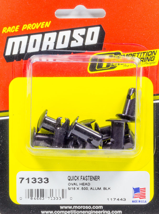 MOROSO Oval Head Quick Fastener 5/16 x .500 MOROSO