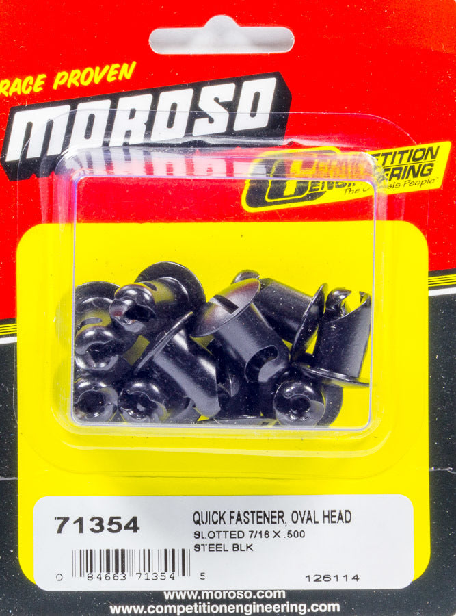 MOROSO Oval Head Quick Fastener 7/16 x .500 MOROSO