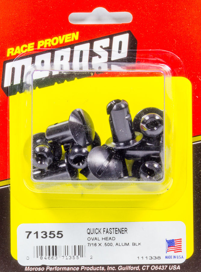 MOROSO Oval Head Quick Fastener 7/16 x .500 MOROSO