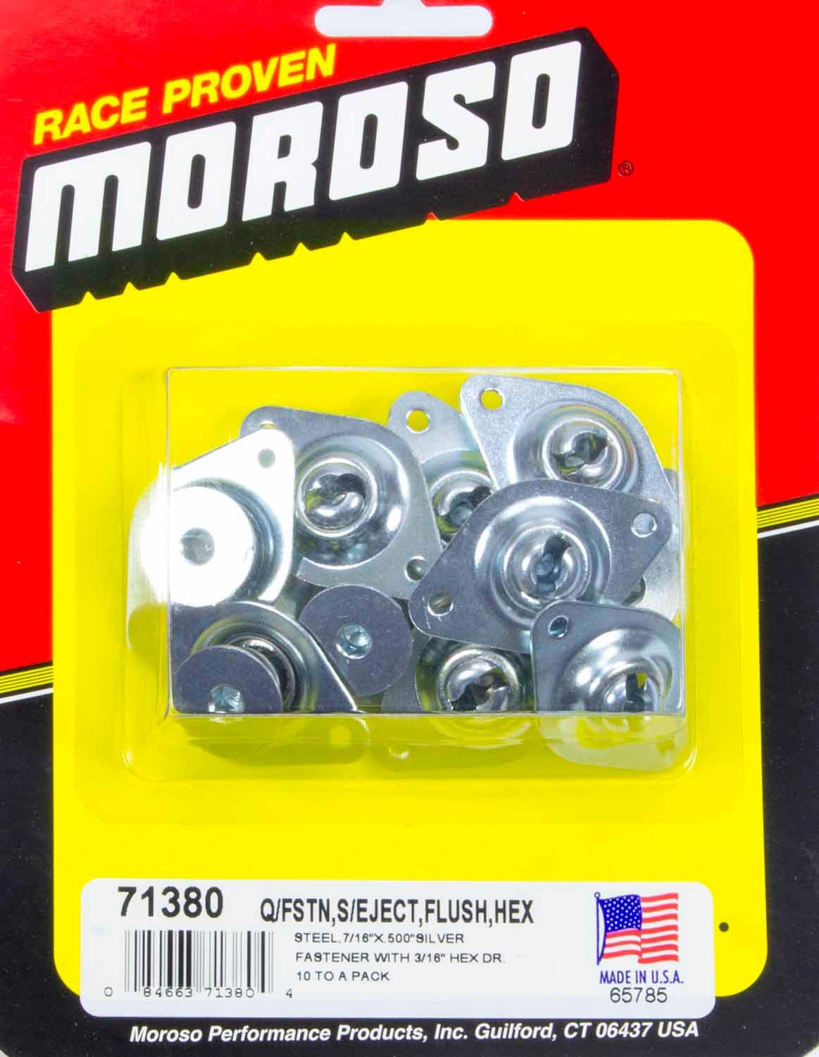 MOROSO Self-Ejecting Fasteners- Large Head-7/16in x .5in MOROSO