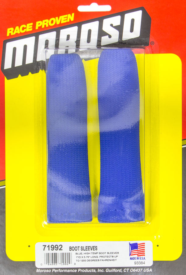 MOROSO Hi-Temp Boot Sleeves - Blue (Pair) MOROSO