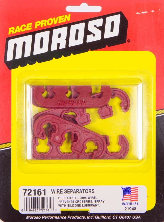 MOROSO Red Spark Plug Wire Separator MOROSO