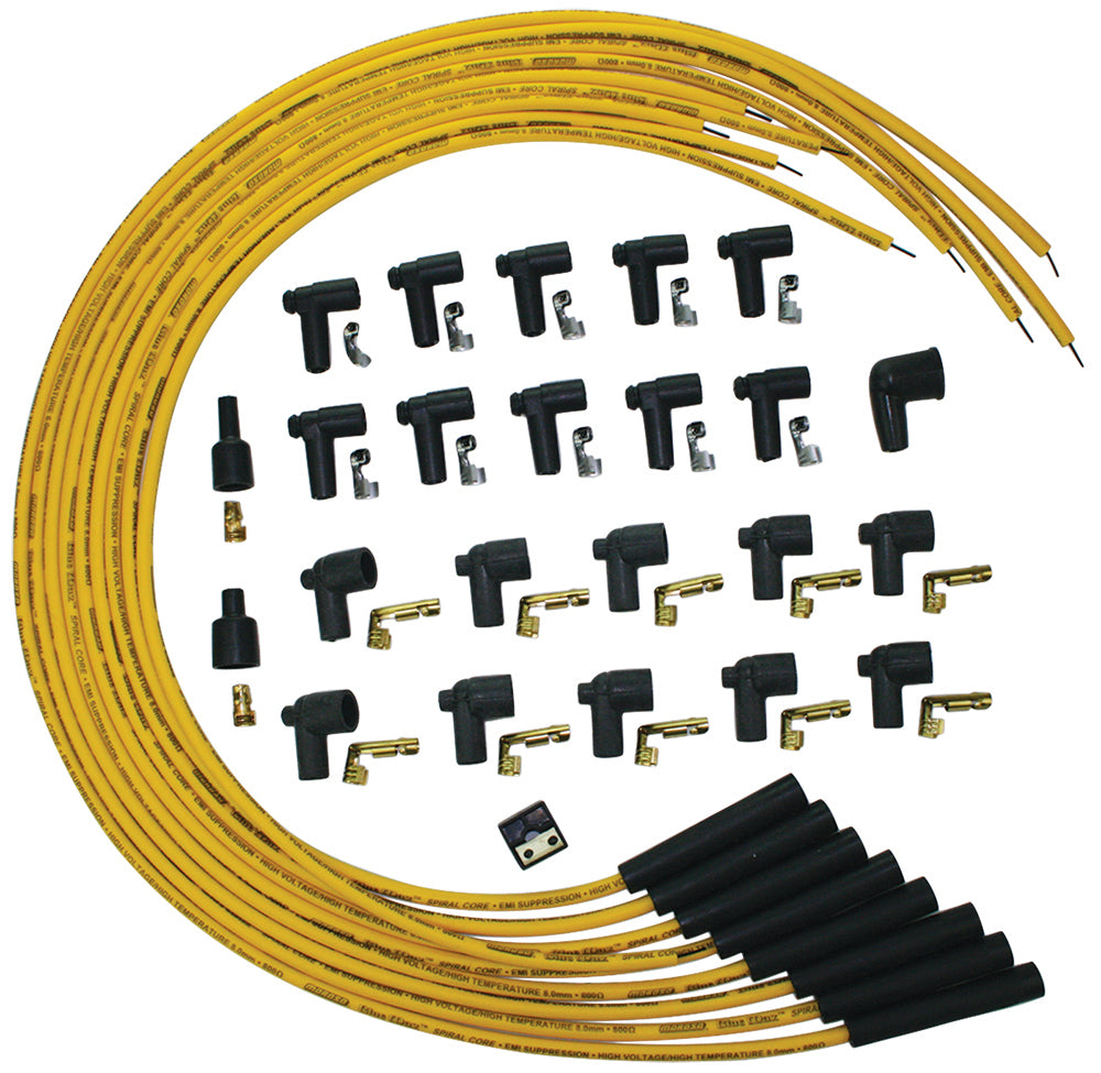 MOROSO Blue Max Ignition Wire Set - Yellow MOROSO