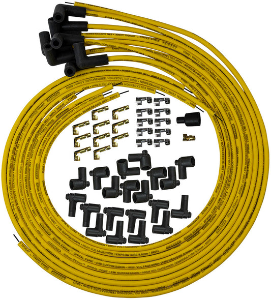 MOROSO Blue Max Ignition Wire Set - Yellow MOROSO