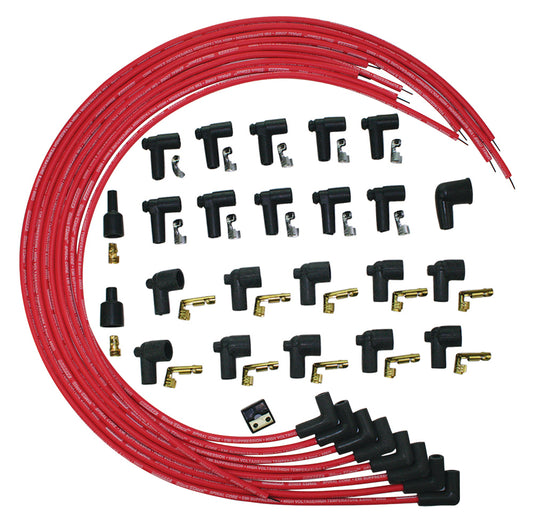 MOROSO Blue Max Ignition Wire Set - Red MOROSO