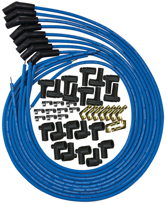 MOROSO Blue Max Ignition Wire Set - Blue MOROSO