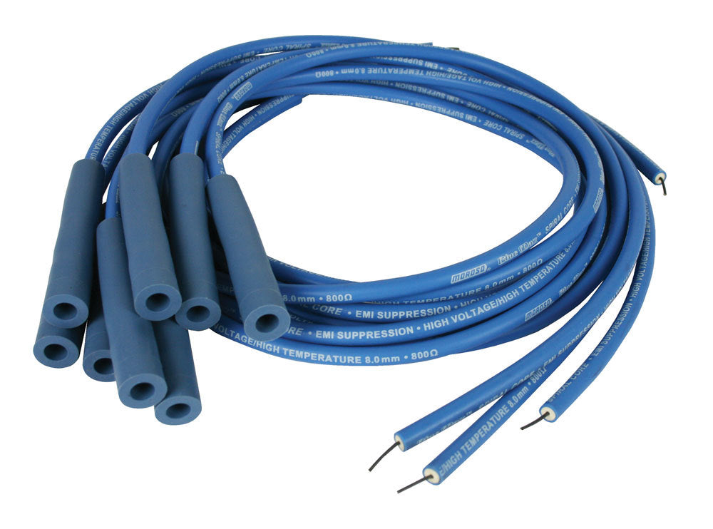 MOROSO Blue Max Ignition Wire Set - Blue MOROSO