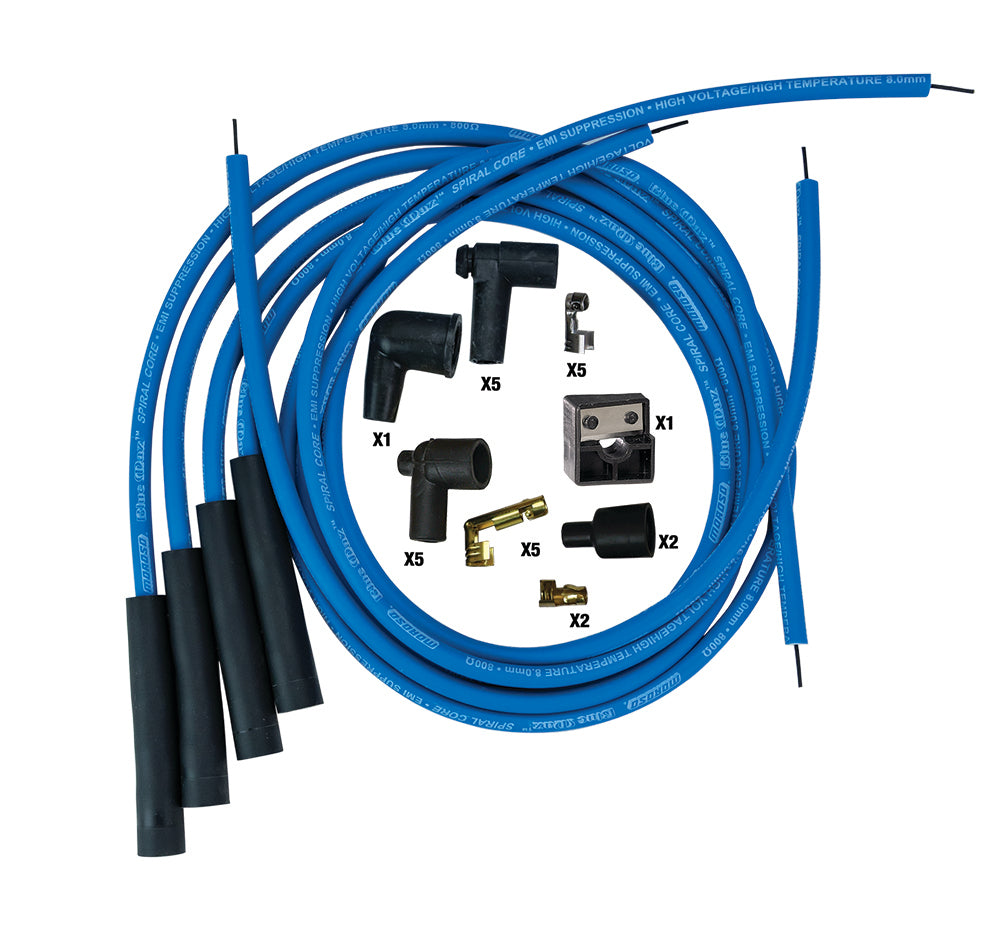 MOROSO Blue Max Ignition Wire Set - Blue MOROSO