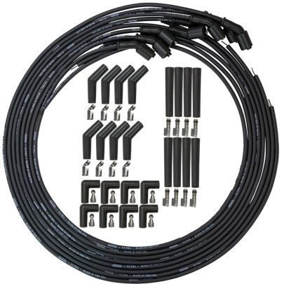 MOROSO Ultra 350 LS/LT Wire Set 8mm Black -Universal MOROSO