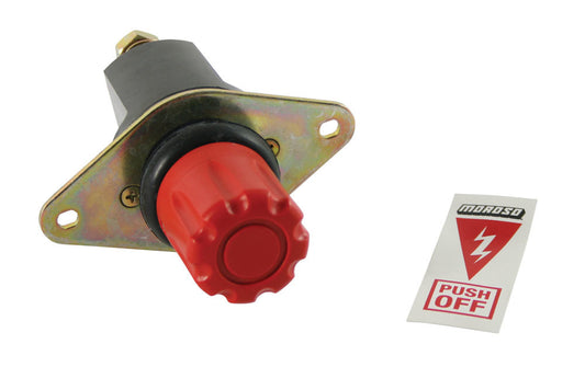 MOROSO Disconnect Switch - Red - Push to Disconnect MOROSO