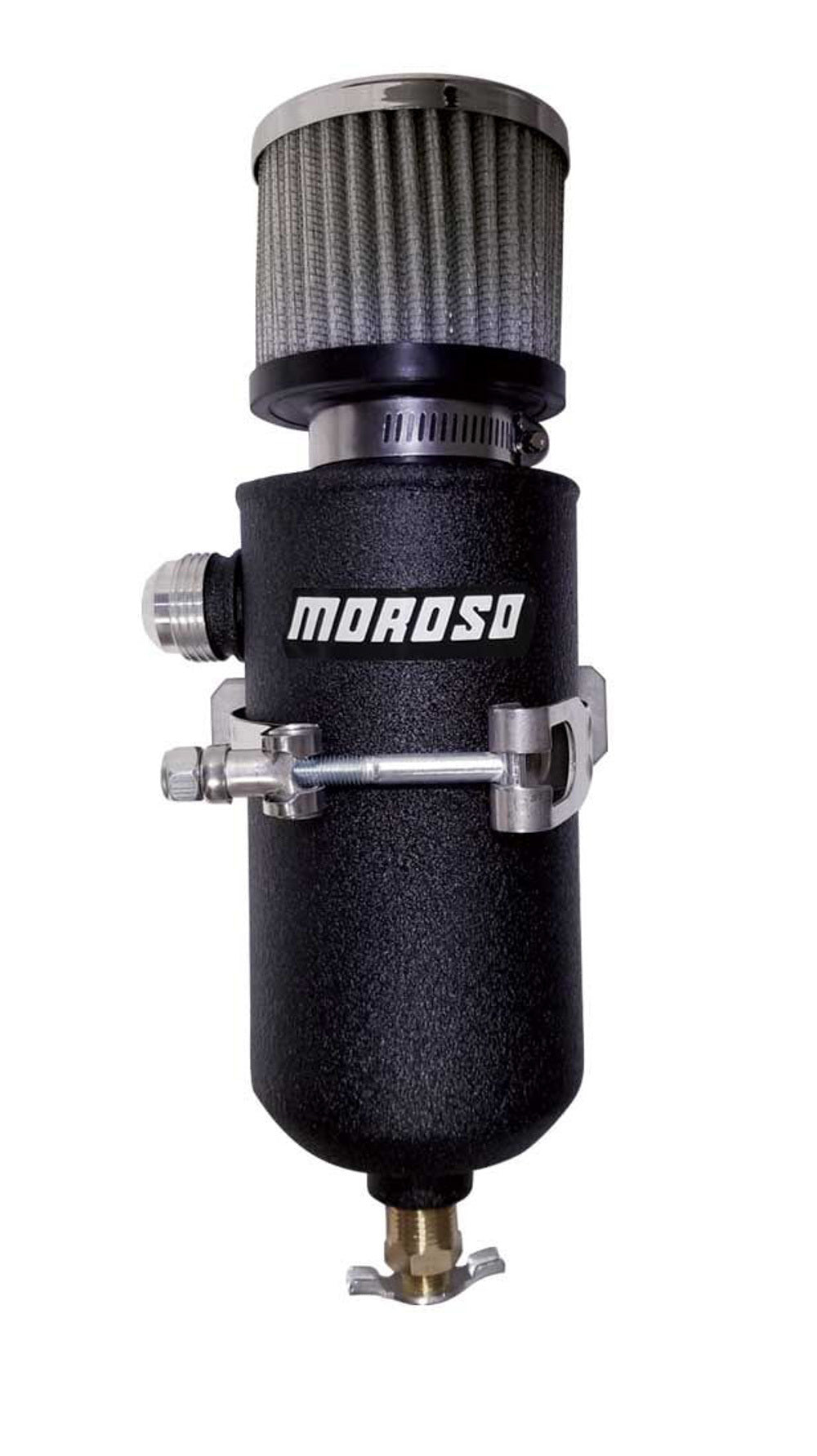 MOROSO Remote Breather Tank - w/12an Fitting MOROSO