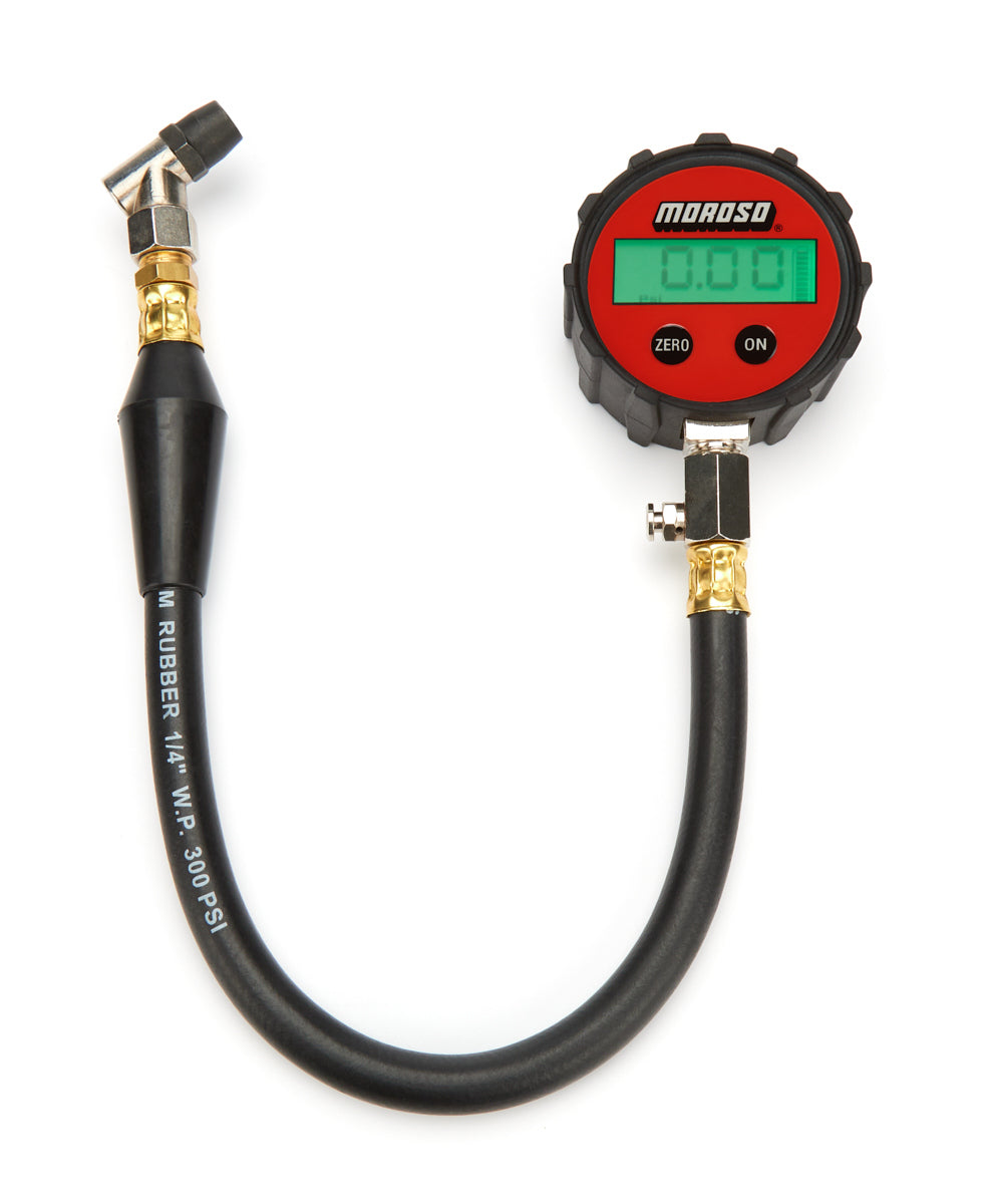 MOROSO Tire Gauge - 0-100 PSI Digital - Backlit MOROSO