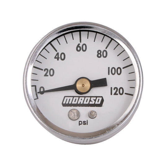 MOROSO 1-1/2 Oil Pressure Gauge - 0-120PSI MOROSO