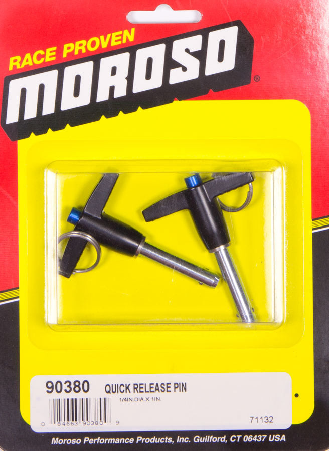 MOROSO Quick Release Pins (2) 1/4 x 1in MOROSO