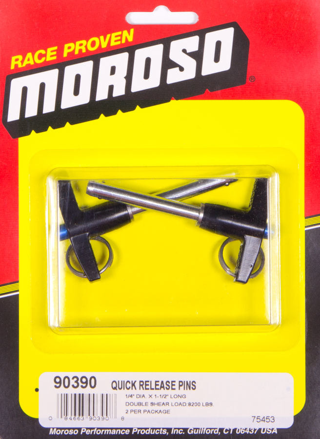 MOROSO Quick Release Pins (2) 1/4 x 1-1/2 MOROSO