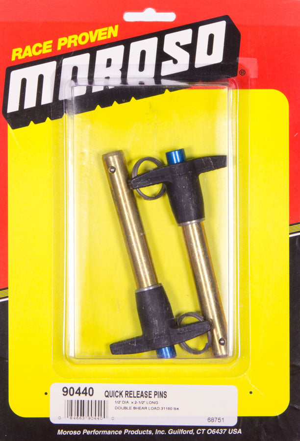 MOROSO Quick Release Pins (2) 1/2 x 2-1/2 MOROSO