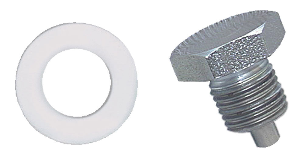 MOROSO Oil Pan Drain Plug - Clear Zinc MOROSO